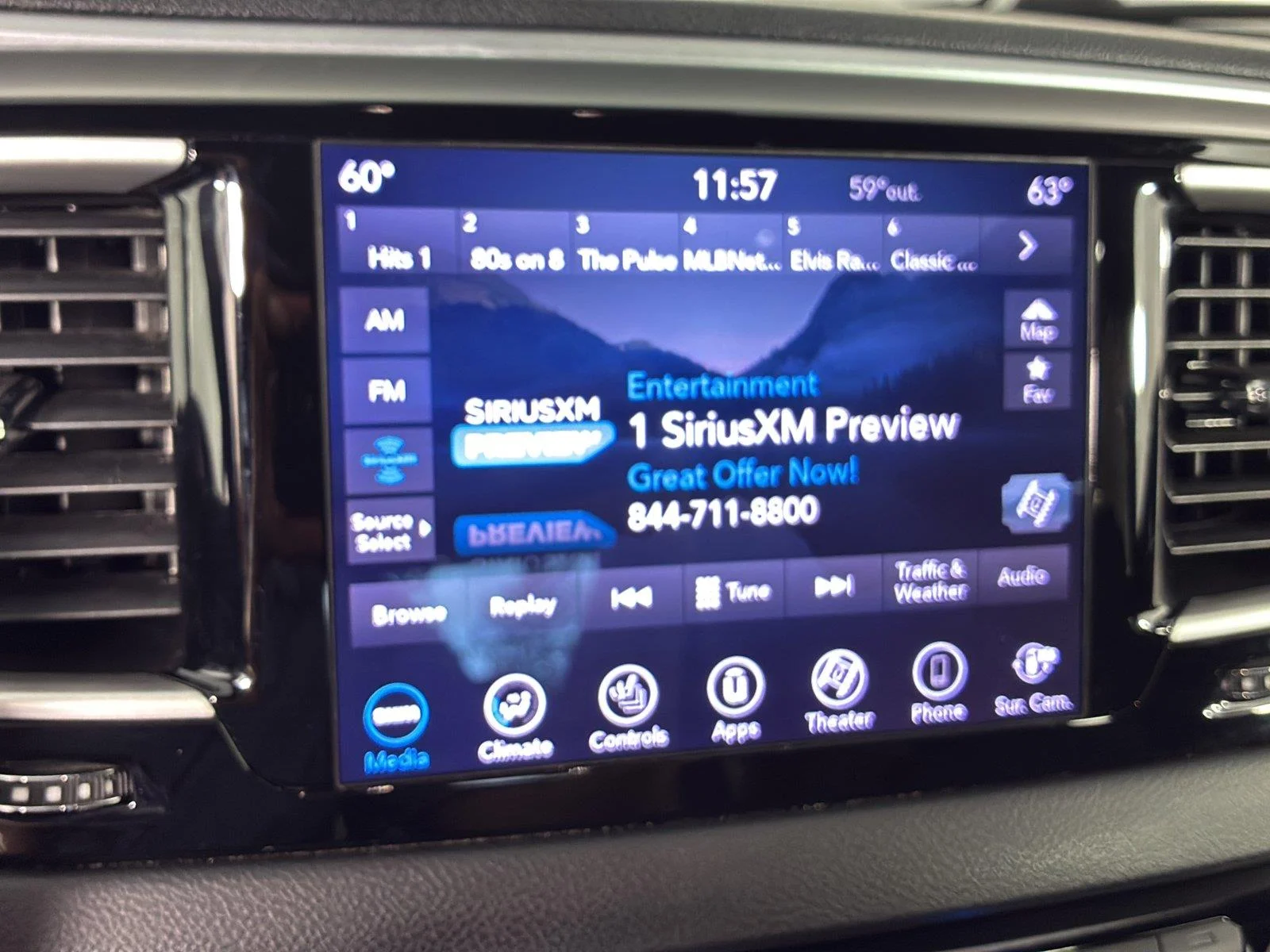 Used 2020 Jazz Blue Pearlcoat Chrysler Touring L Plus image 27