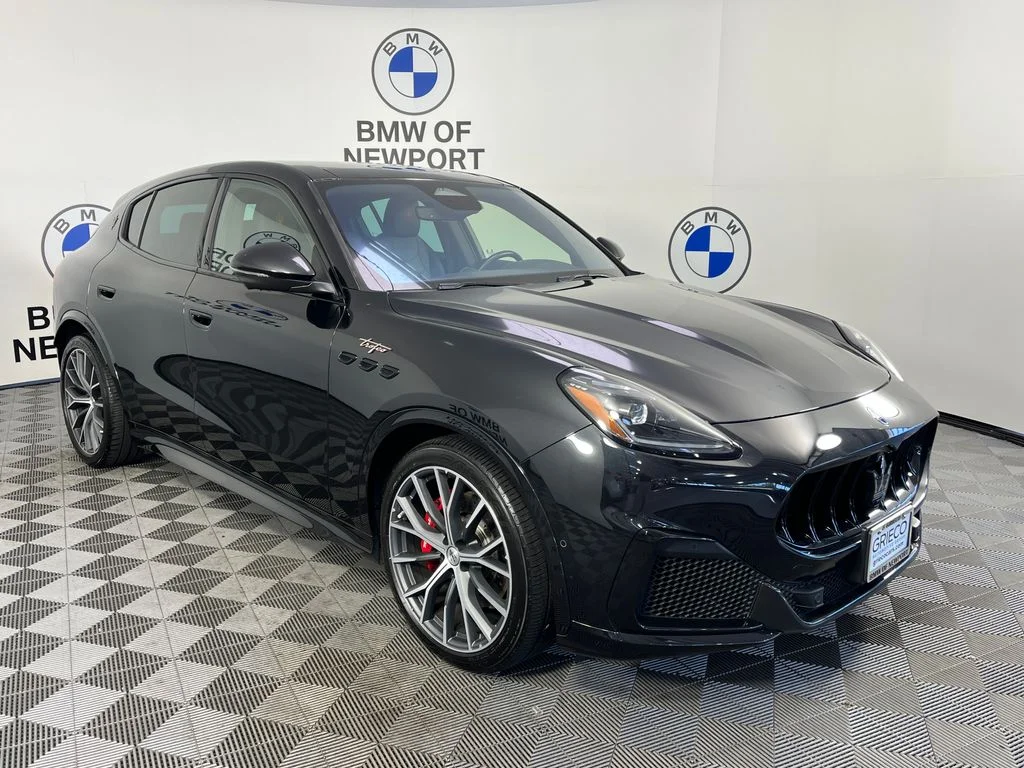 Used 2024 Black Maserati Trofeo image 1