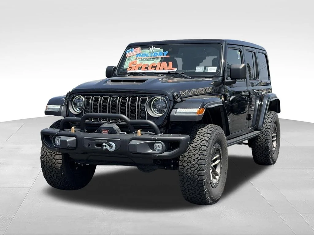 New 2024 Black Clear-Coat Exterior Paint Jeep Rubicon 392 image 2