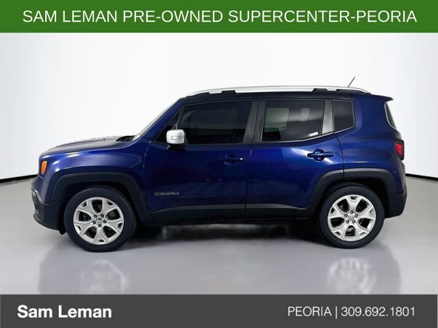 Used 2016 Blue Jeep Limited image 4