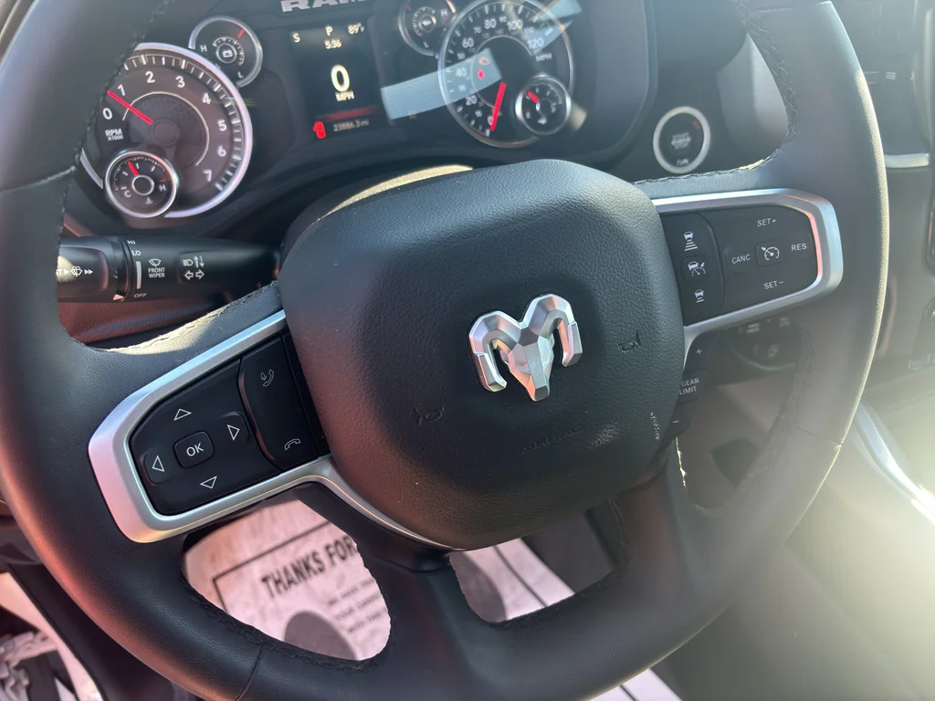 Used 2025 Bright White Clearcoat Ram Big Horn image 10