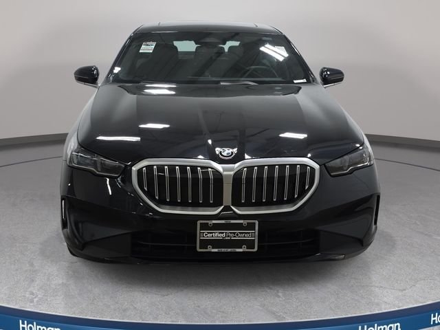 Certified Used 2024 Black Sapphire Metallic BMW 530i xDrive image 2