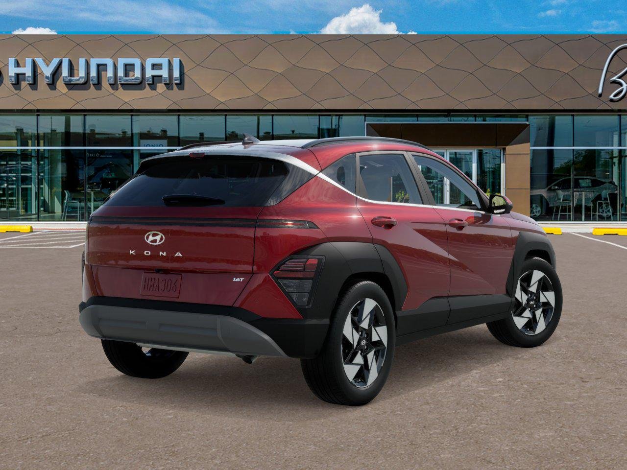 New 2026 Red Metallic Hyundai SEL Sport image 4