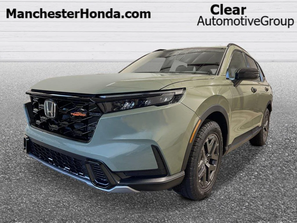 New 2026 Ash Green Metallic Honda TrailSport image 1