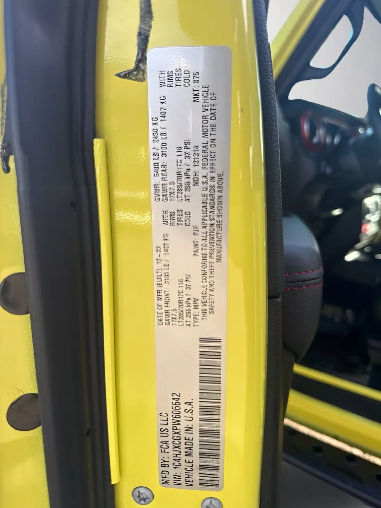 Used 2023 Yellow Jeep Rubicon image 34