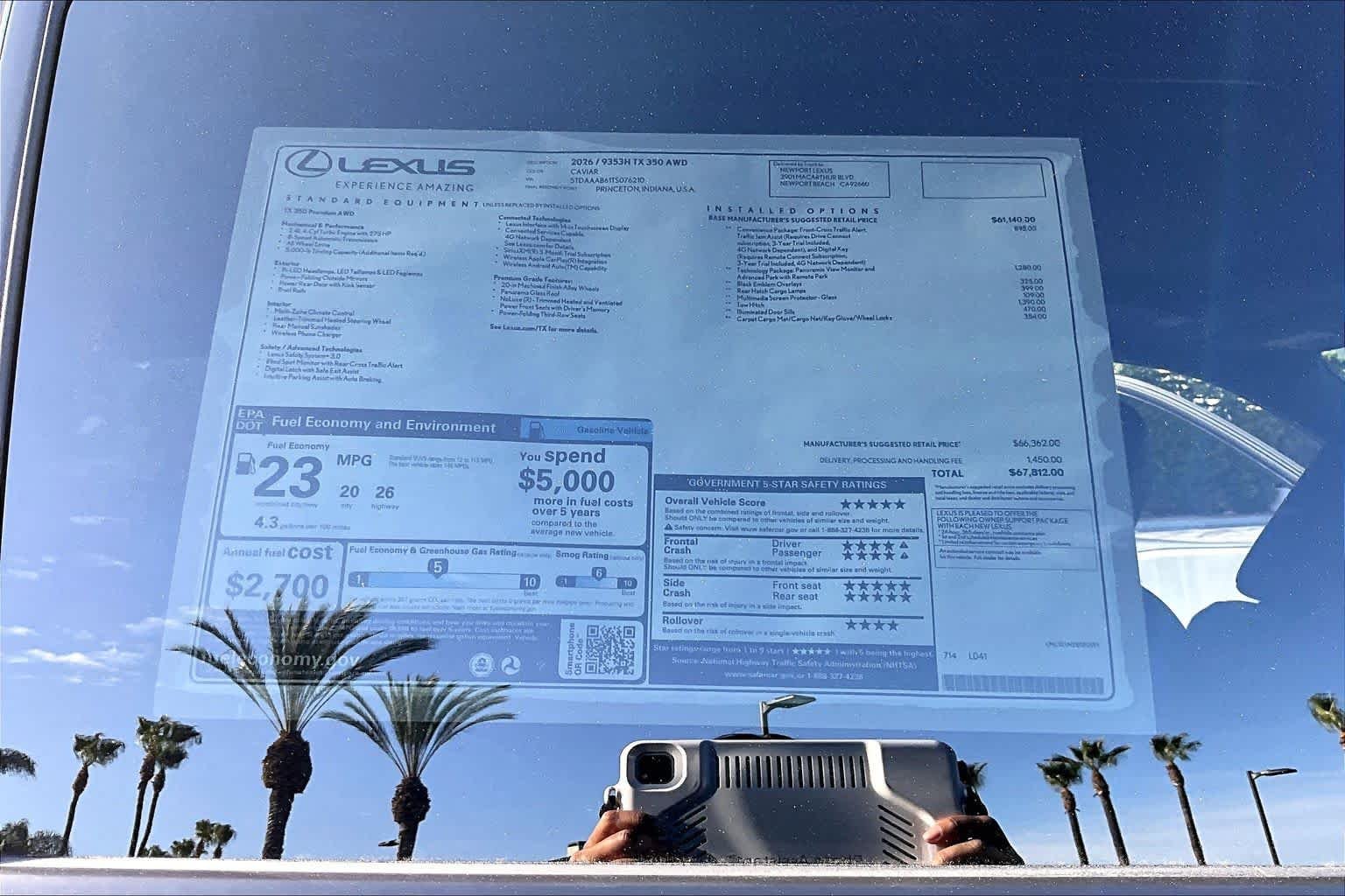 New 2026 Caviar Lexus Premium image 22