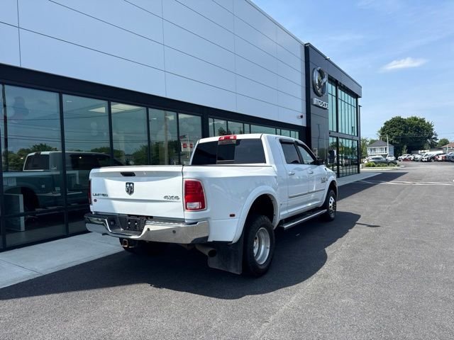 Used 2015 Bright White Clearcoat Ram Laramie Longhorn image 3