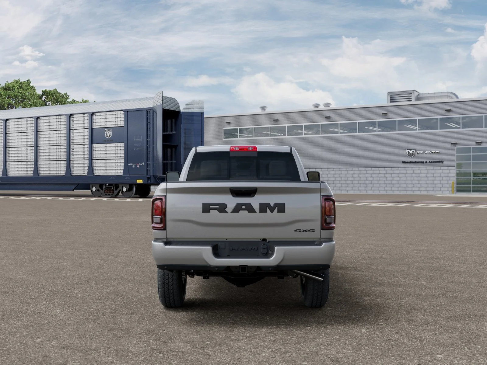 New 2027 Silver-Zynith Exterior Paint RAM Black Express image 7