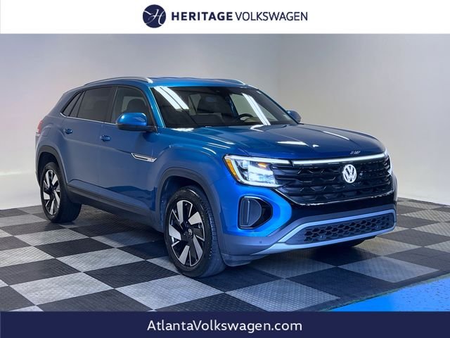 Certified Used 2024 Blue Volkswagen 2.0T SE w/Technology image 1