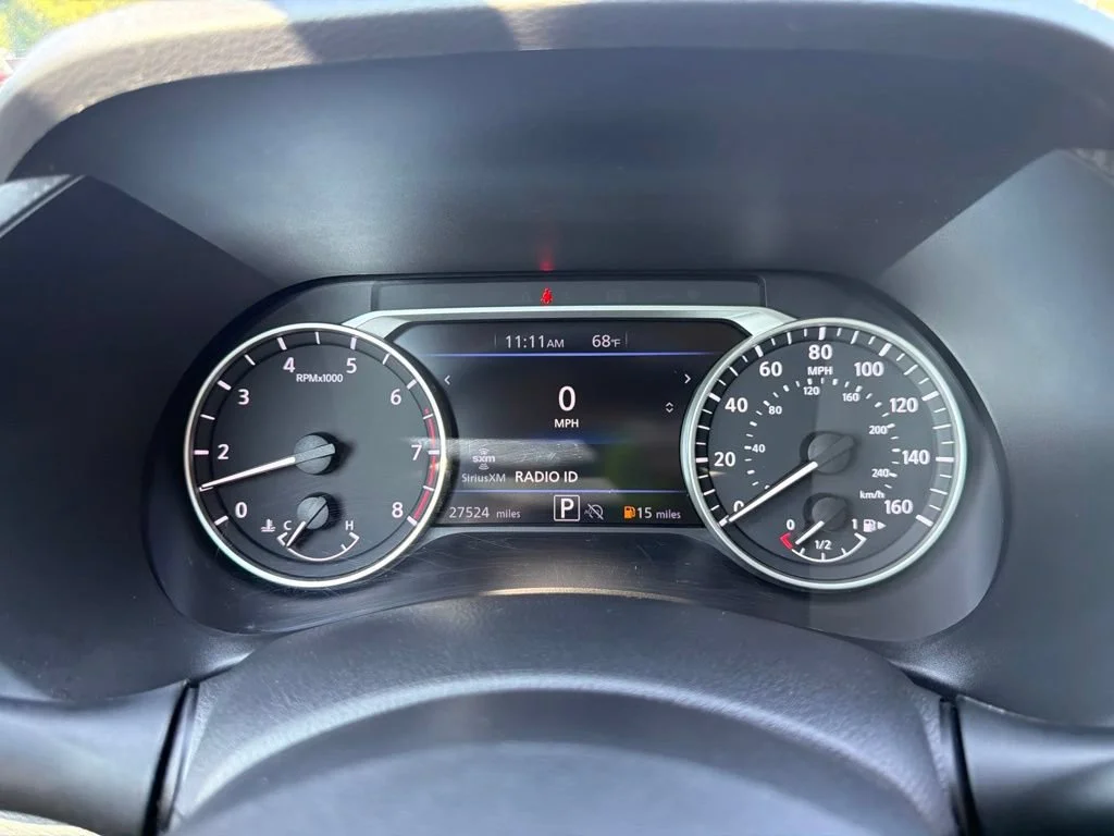 Used 2025 Super Black Nissan SV image 18