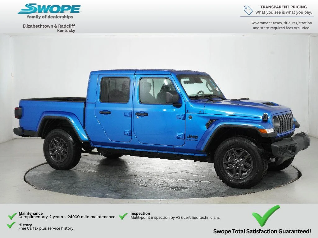 New 2026 Hydro Blue Pearlcoat Jeep Sport S image 1