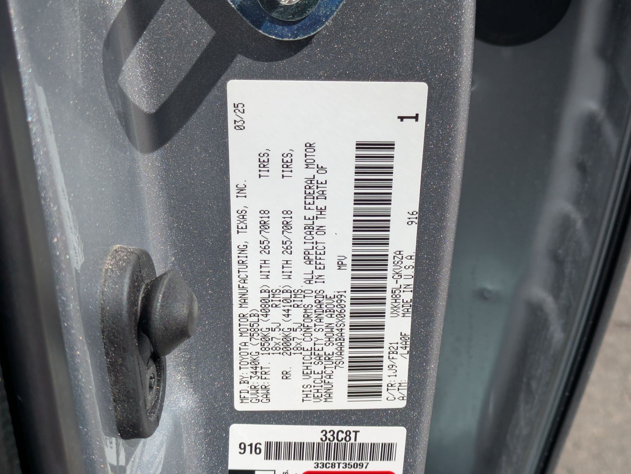 Used 2025 Celestial Silver Metallic Toyota SR5 image 35