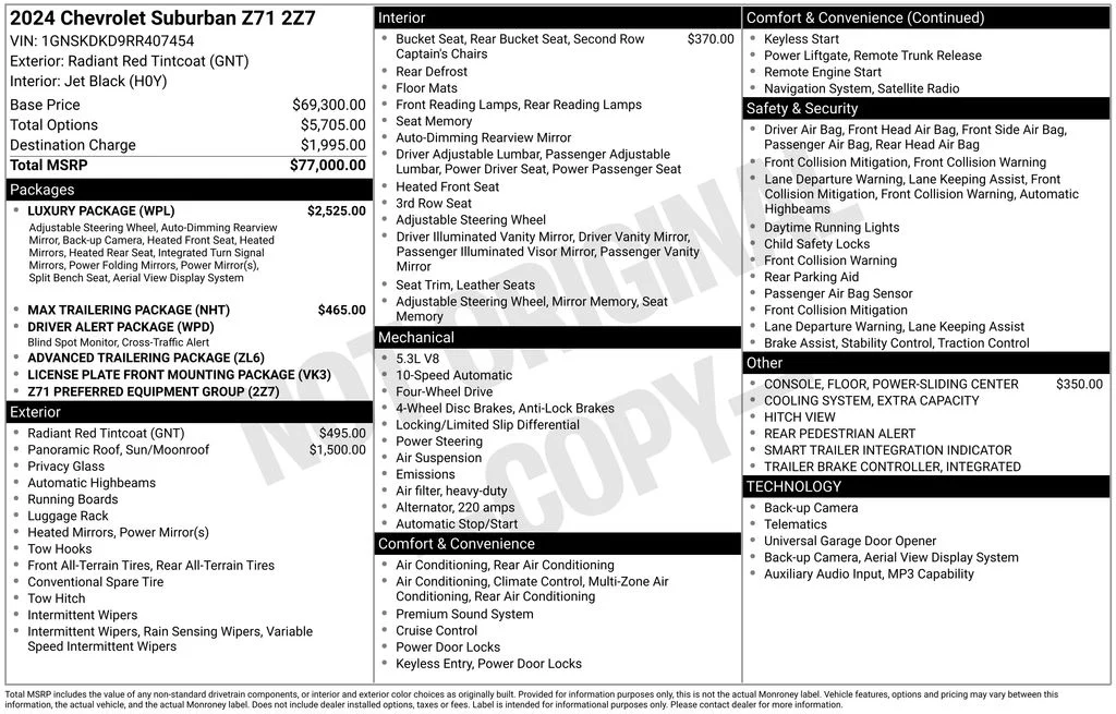 Used 2024 Red Chevrolet Z71 image 44