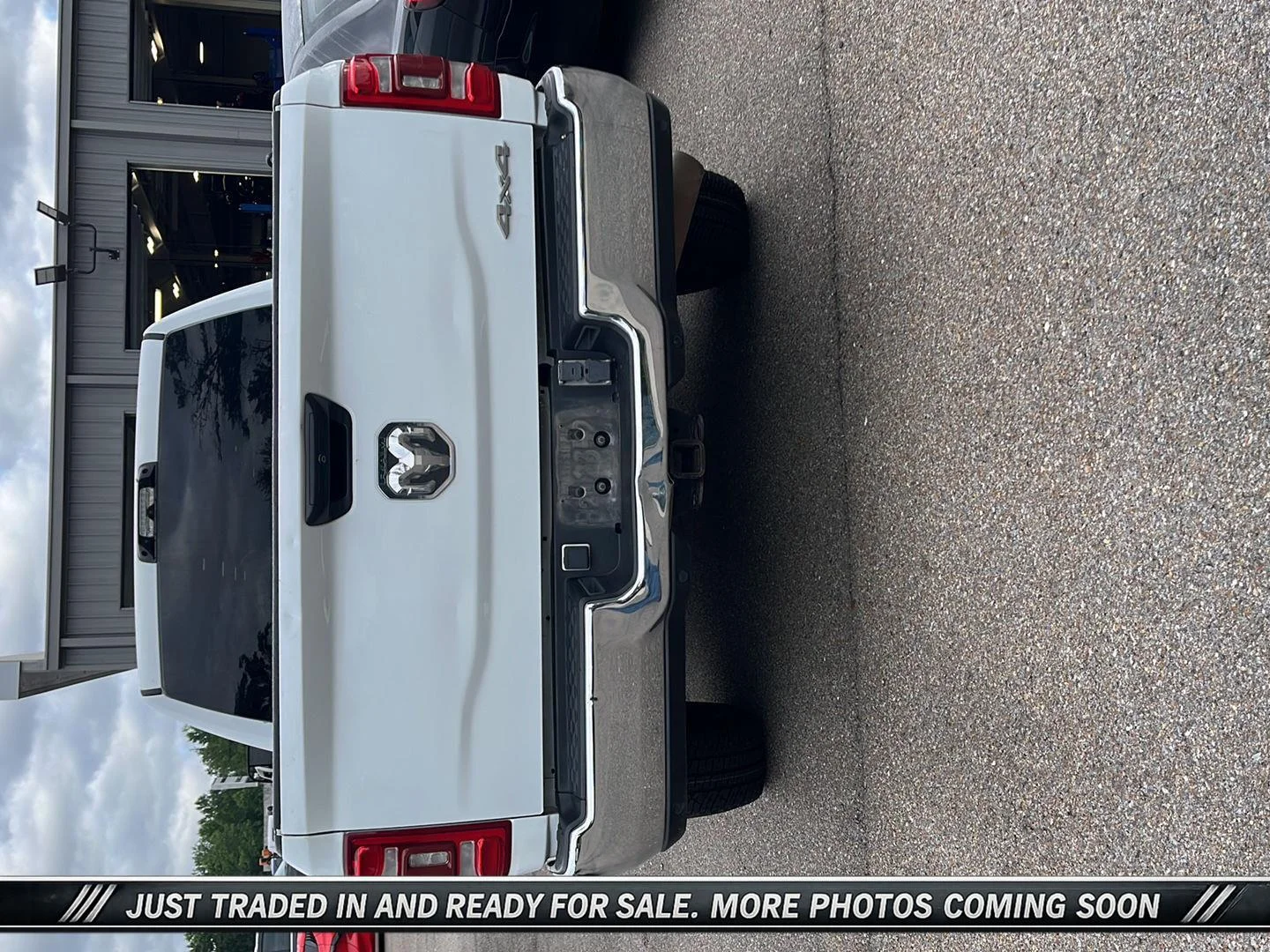 Used 2022 Bright White Clearcoat Ram Tradesman image 3