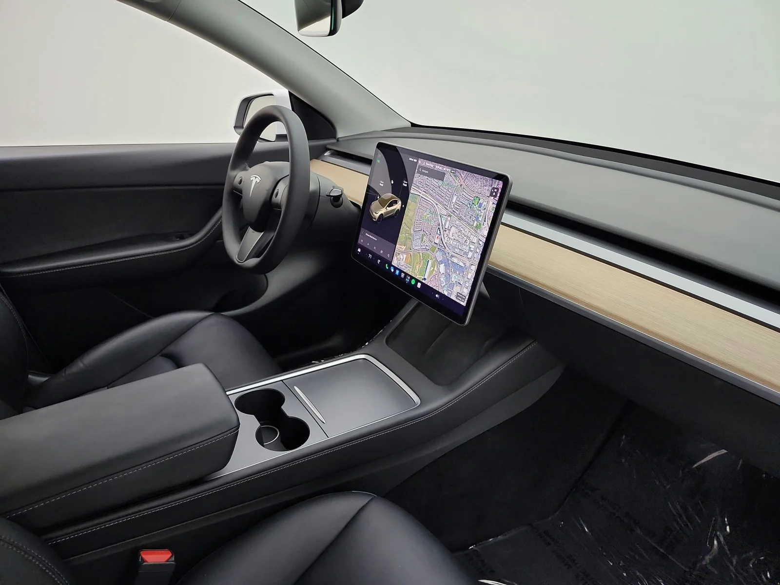 Used 2021 Pearl White Multi-Coat Tesla Long Range AWD image 21