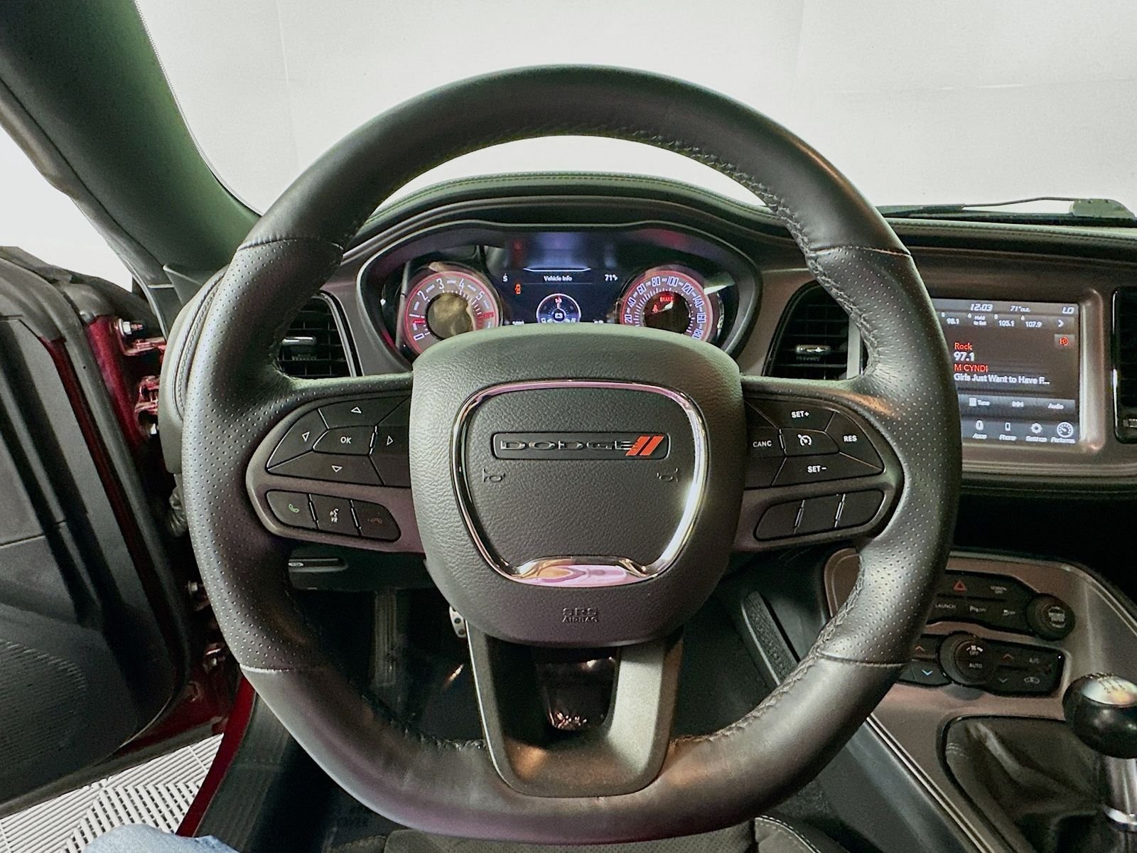 Used 2023 Octane Red Pearlcoat Dodge R/T Scat Pack Widebody image 10