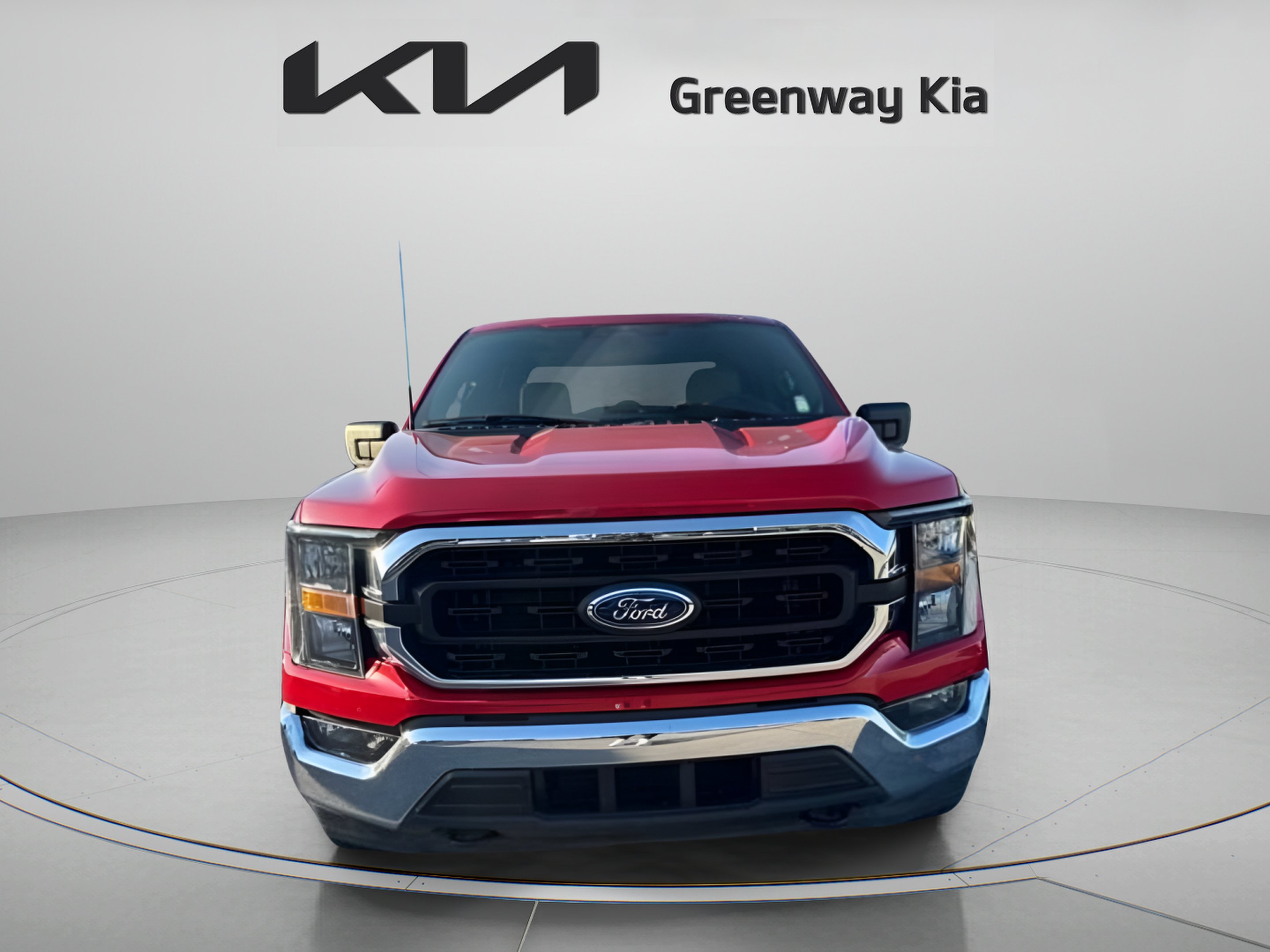 Used 2023 Race Red Ford XLT image 2