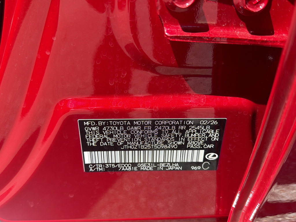 Used 2026 Red Lexus 350 F SPORT image 51