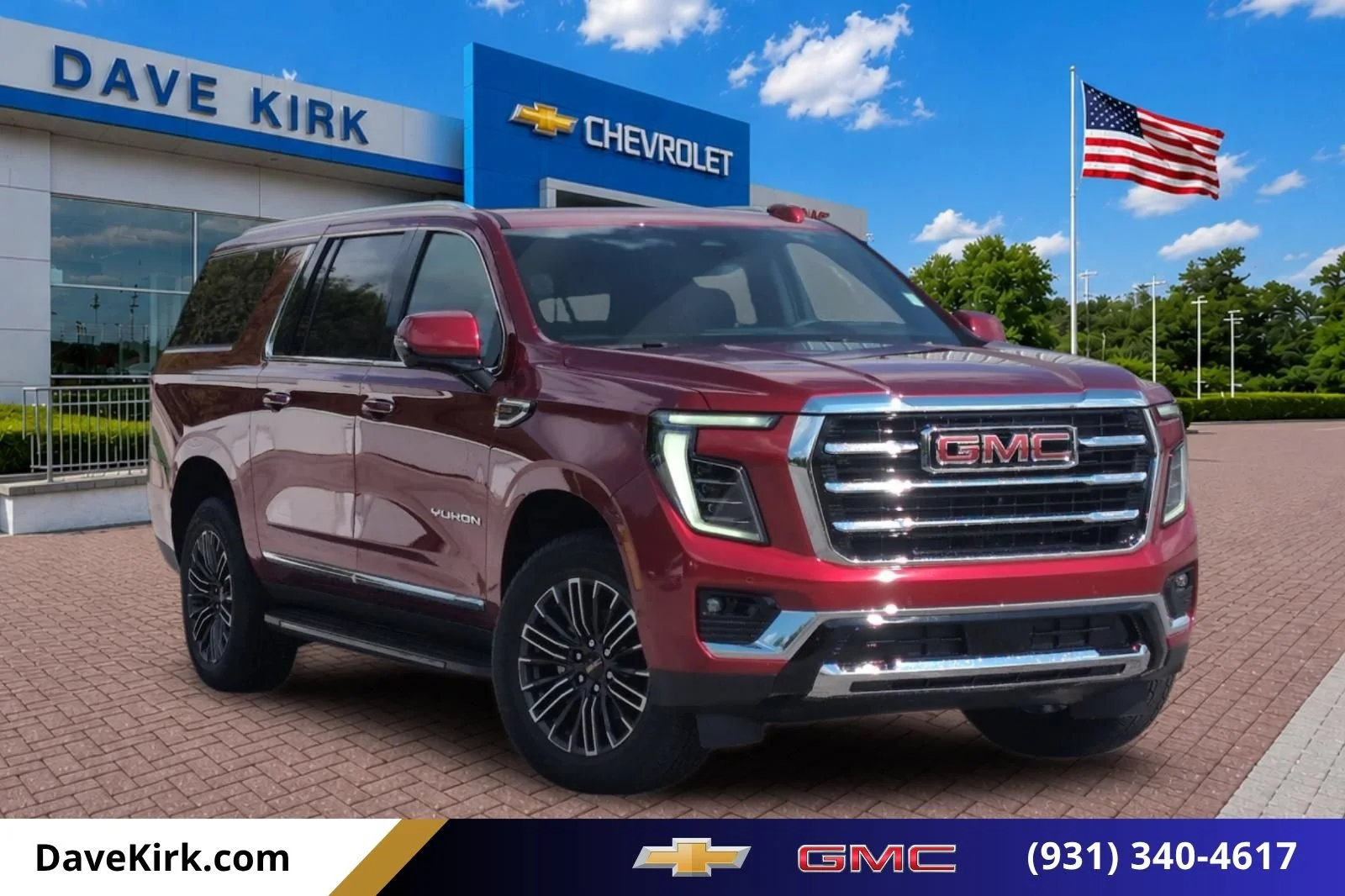 New 2026 Volcanic Red Tintcoat GMC Elevation image 1
