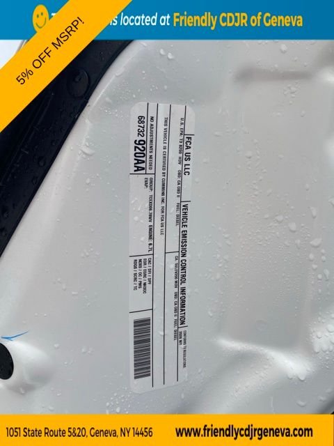 New 2026 Bright White Clear-Coat Exterior Paint RAM Laramie image 25
