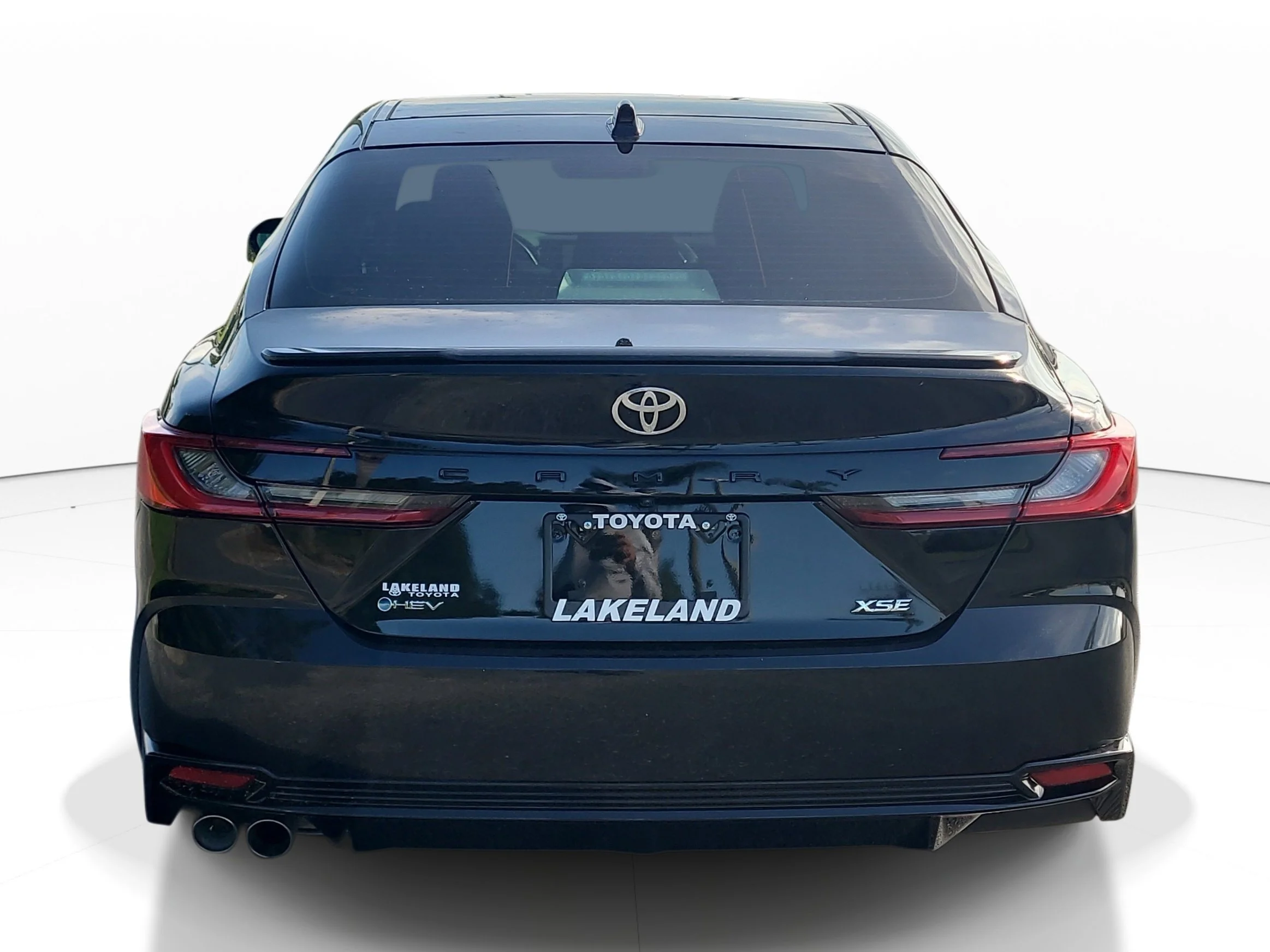 Used 2025 Midnight Black Metallic Toyota XSE image 5
