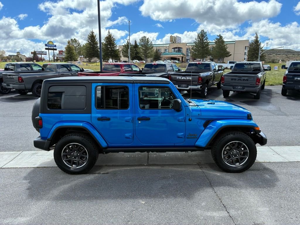 Used 2021 Blue Jeep Unlimited Sport S image 10