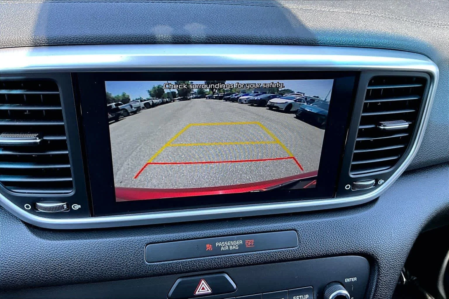 Used 2021 Hyper Red Kia LX image 26