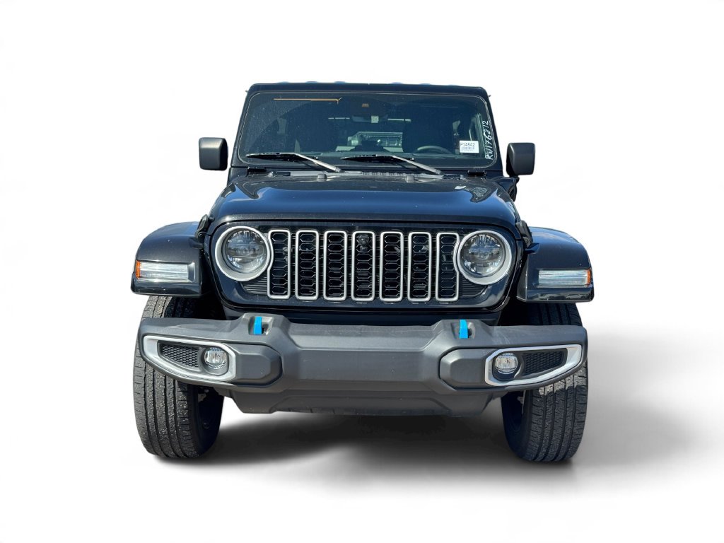 Used 2024 Black Jeep Sahara 4xe image 2