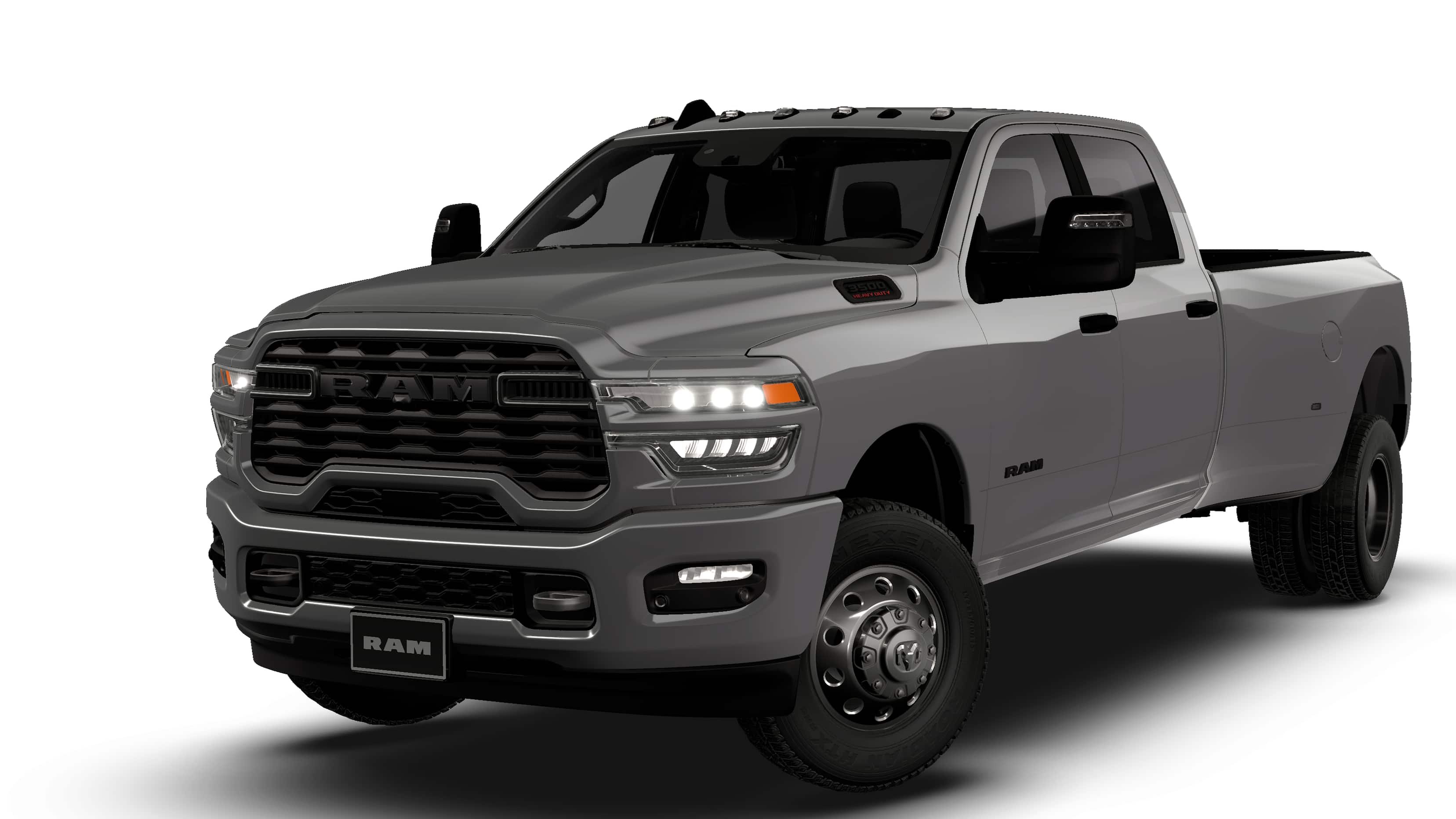 New 2026 Ceramic Gray Clear-Coat Exterior Paint RAM BIG HORN image 13