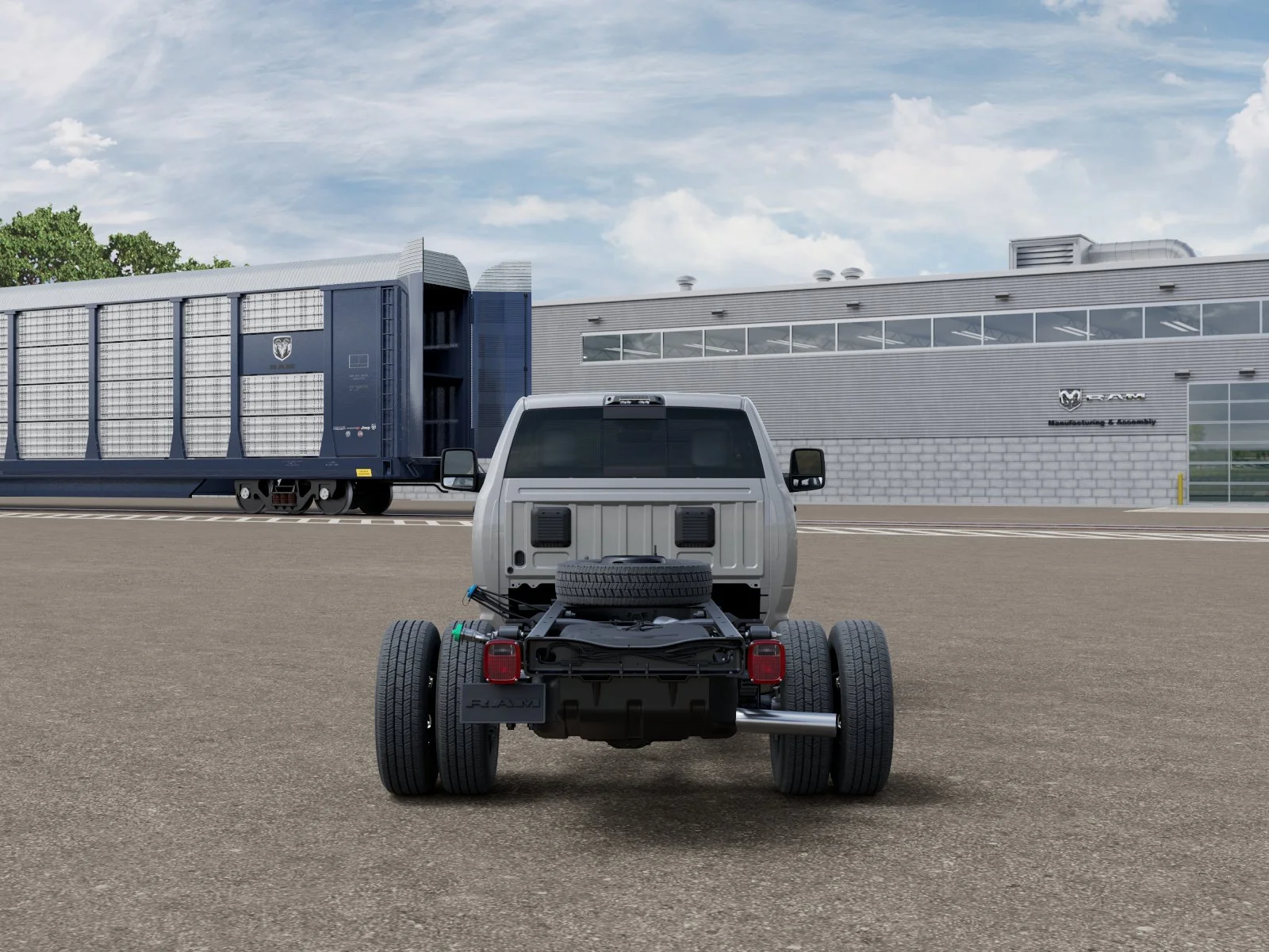 New 2026 Silver-Zynith Exterior Paint RAM Tradesman image 9