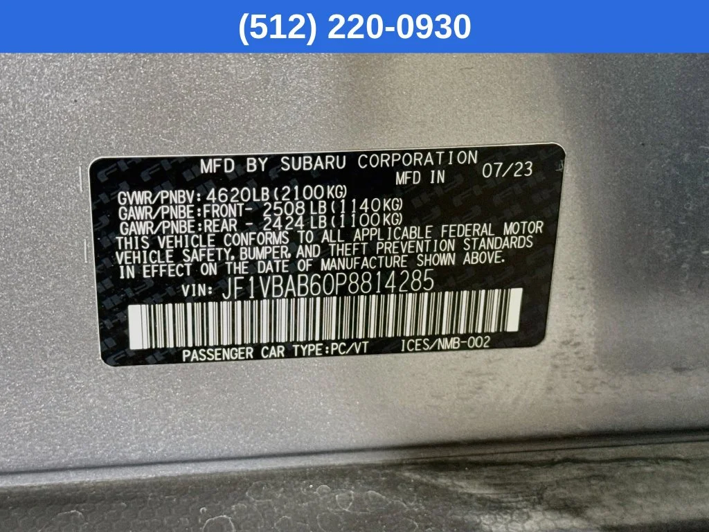 Certified Used 2023 Silver Subaru Base image 39