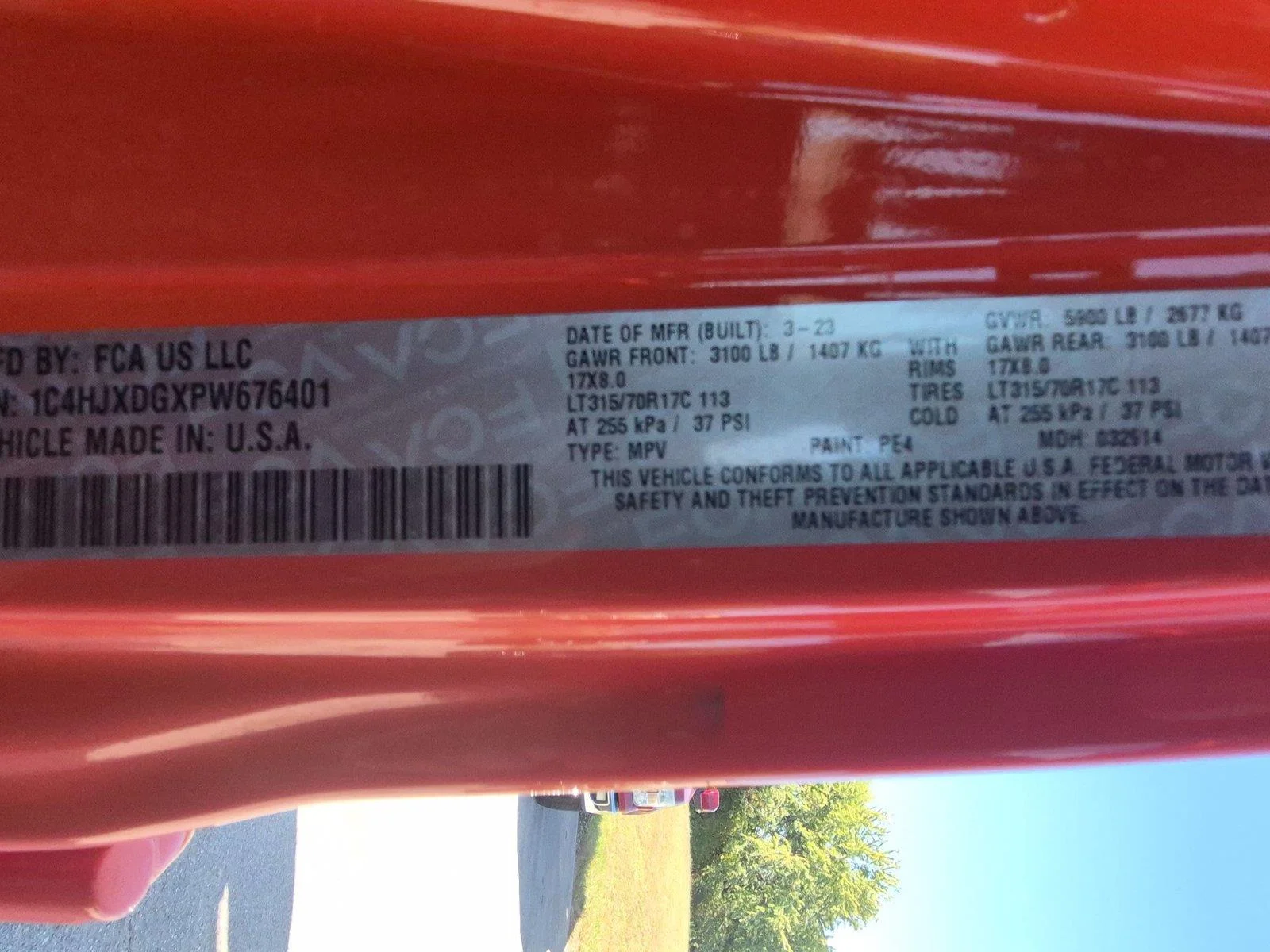 Used 2023 Punkn Metallic Clearcoat Jeep Willys image 38