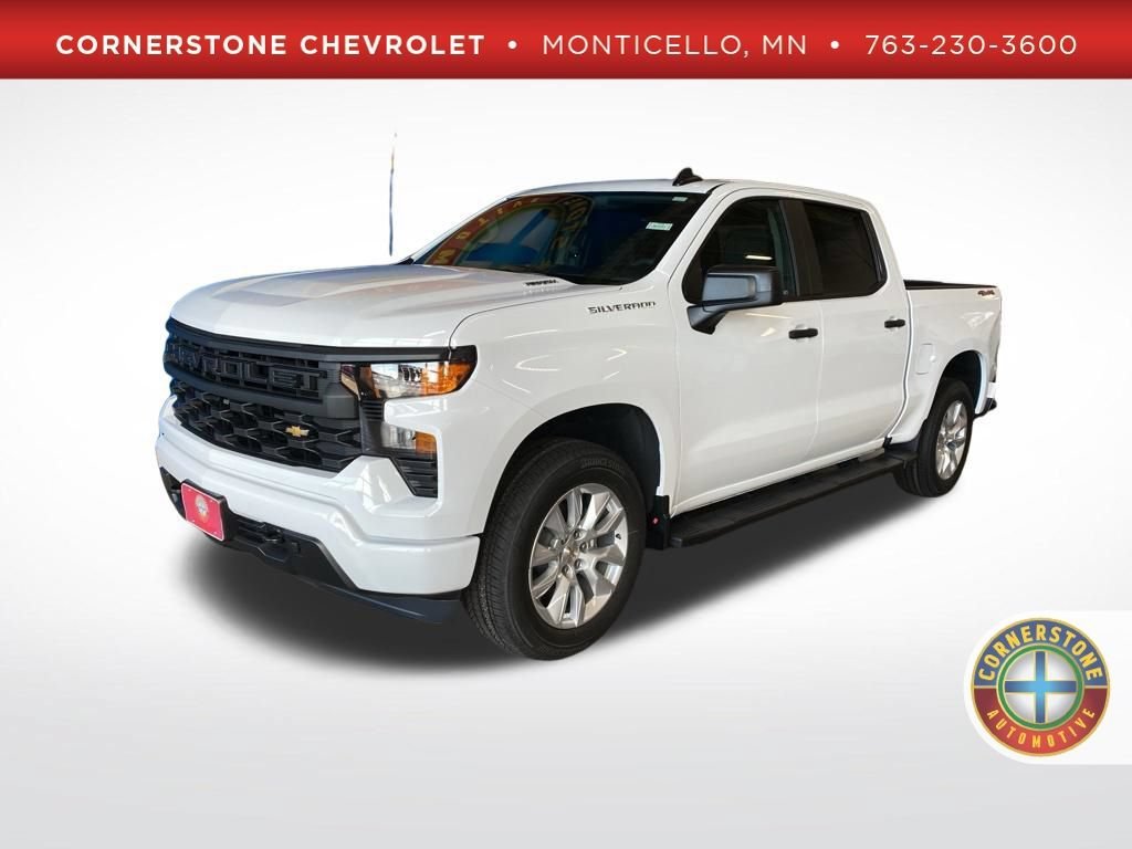 New 2026 Summit White Chevrolet Custom image 1