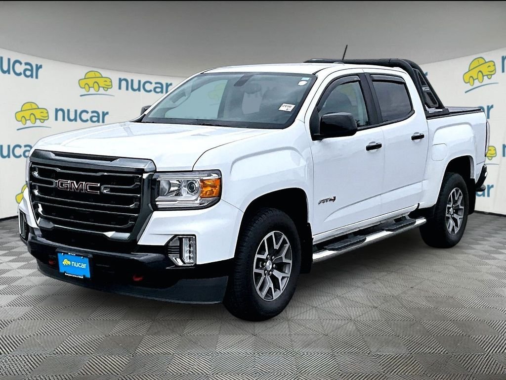 Used 2021 White GMC AT4 w/Cloth image 3
