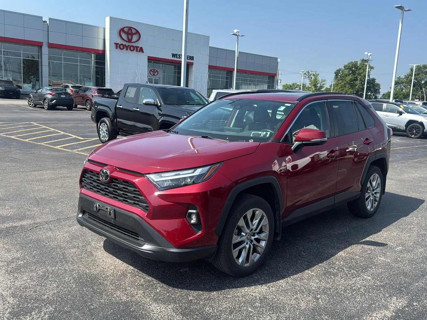 Used 2024 Ruby Flare Pearl Toyota XLE Premium image 3
