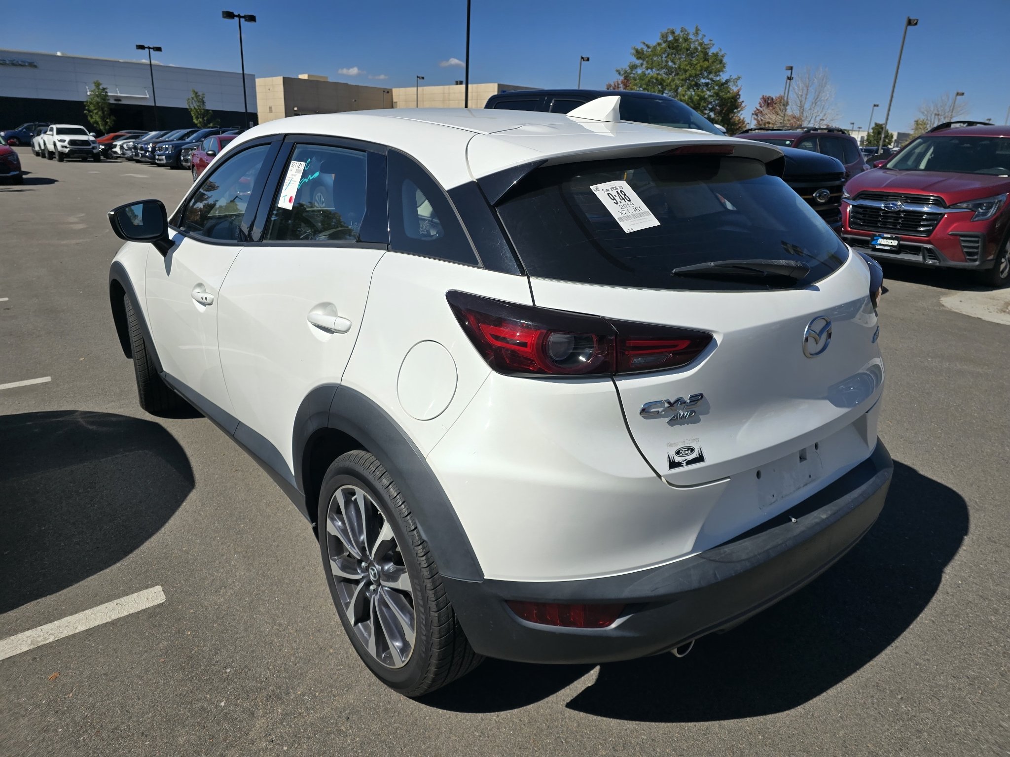Used 2019 Snowflake White Pearl Mazda Touring image 3
