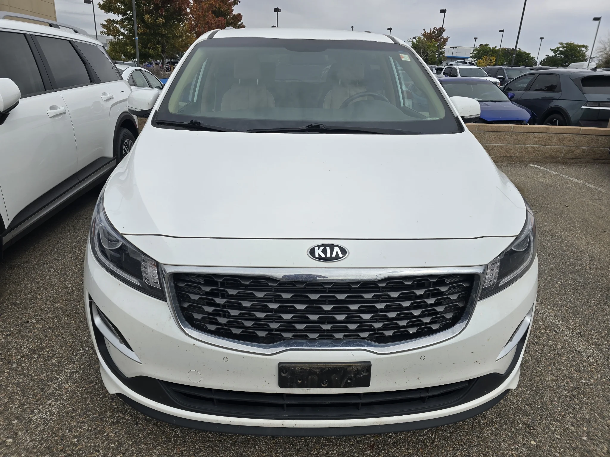 Used 2020 Snow White Pearl Kia EX image 9