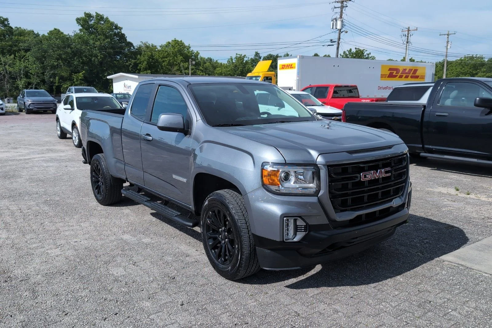 Used 2022 Satin Steel Metallic GMC Elevation image 2