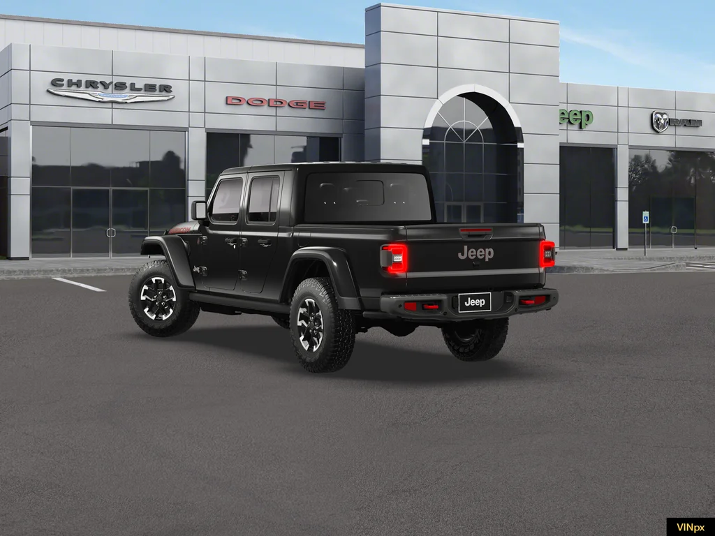New 2026 Black Clear-Coat Exterior Paint Jeep Rubicon X image 4