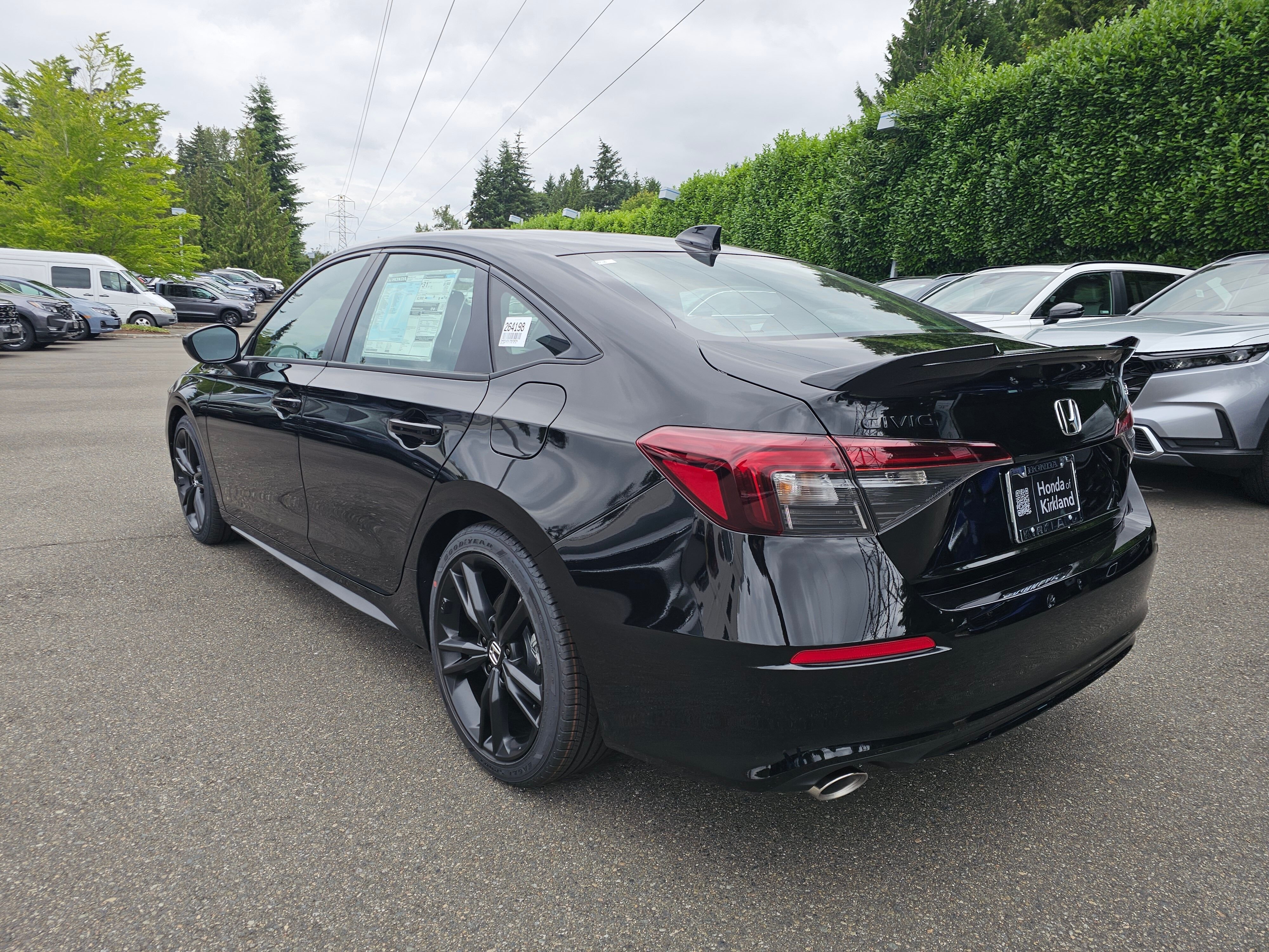 New 2026 Crystal Black Pearl Honda Si image 5