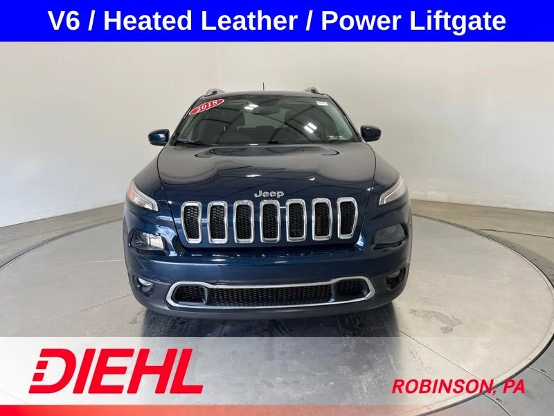 Used 2018 Jeep Cherokee Limited with VIN 1C4PJMDX7JD585874 for sale in McKees Rocks, PA