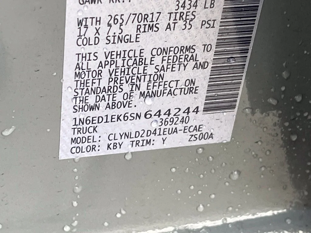 Used 2025 Gray Nissan PRO-4X image 21