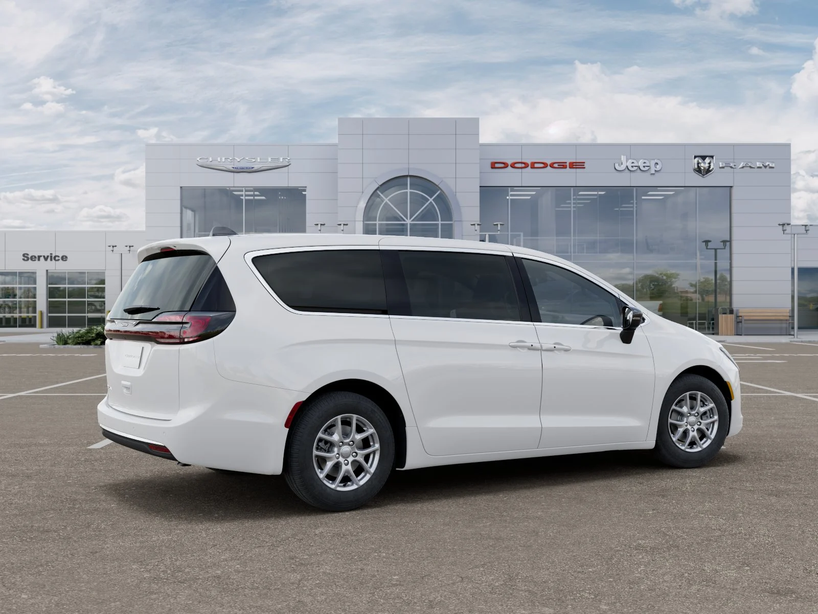 New 2027 Bright White Clear-Coat Exterior Paint Chrysler Select image 32