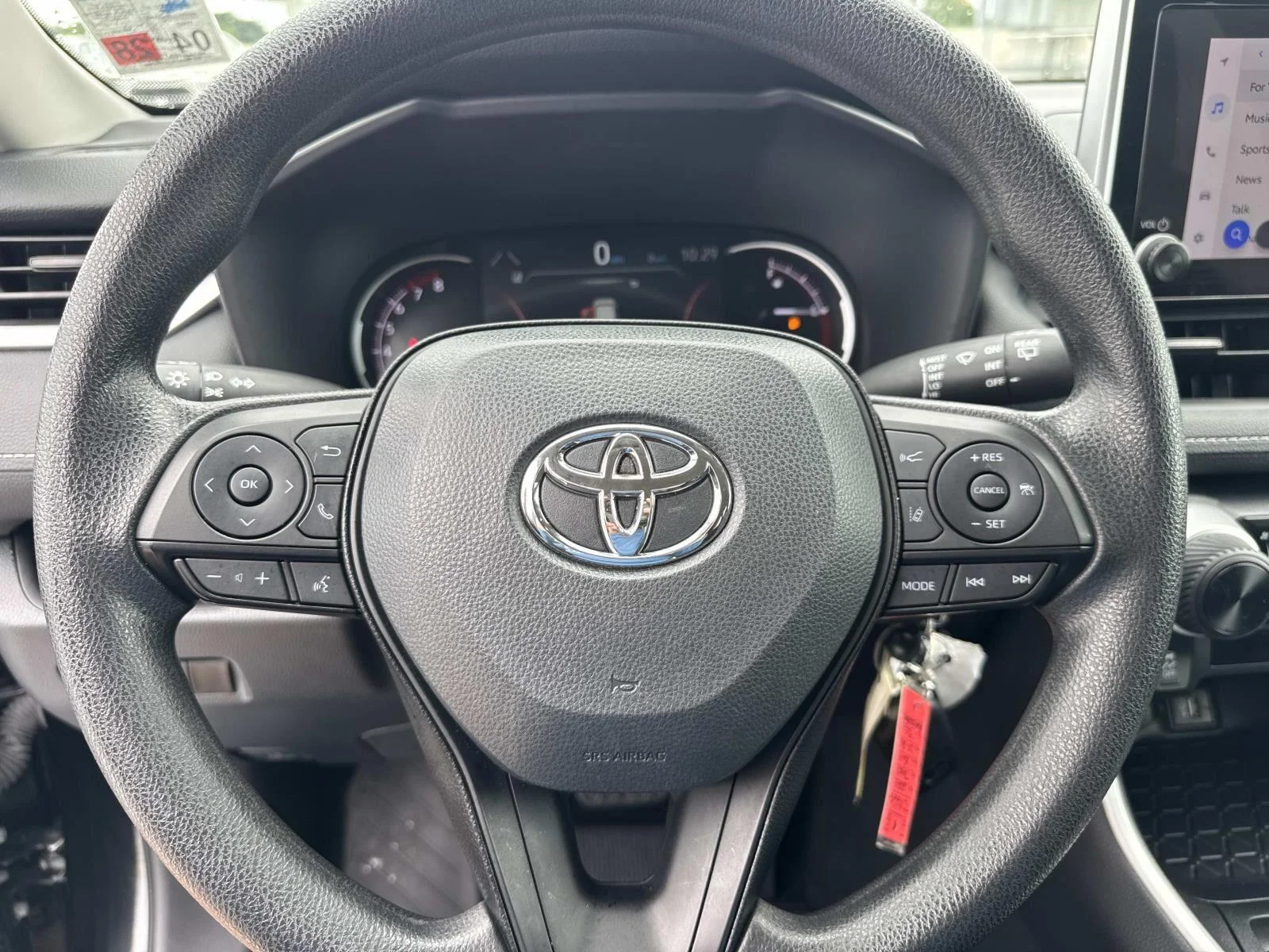 Used 2024 Midnight Black Metallic Toyota LE image 21