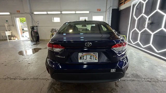 Used 2024 Blue Toyota LE image 4