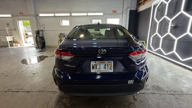 Used 2024 Blue Toyota LE image 4