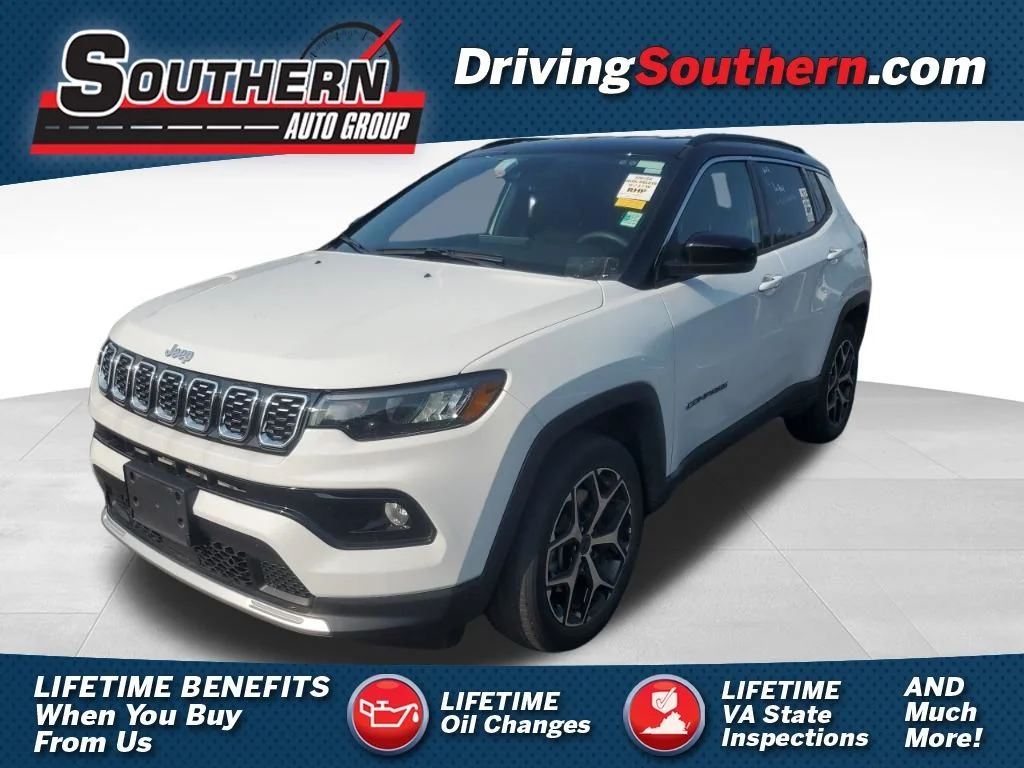 Used 2025 White Jeep Limited image 1