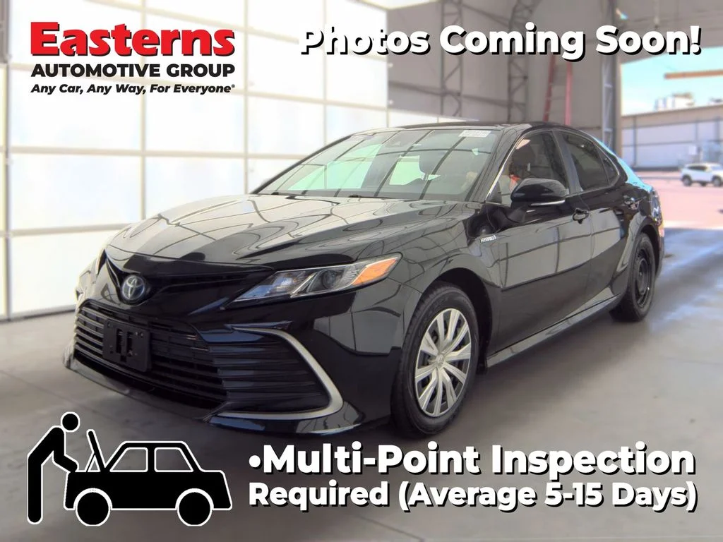 Used 2021 Black Toyota LE image 1
