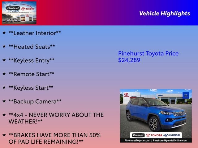 Used 2025 Blue Jeep Limited image 31