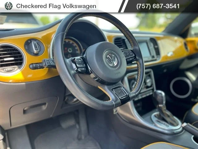 Used 2017 Sandstorm Yellow Metallic/Black Roof Volkswagen 1.8T Dune image 18